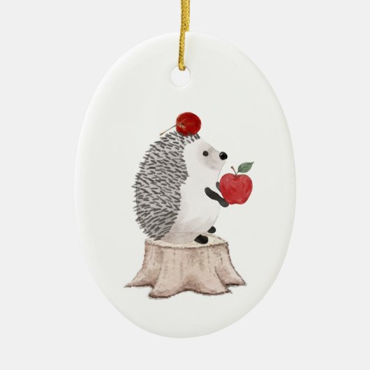 Egel Keramisch Ornament (Voorkant)