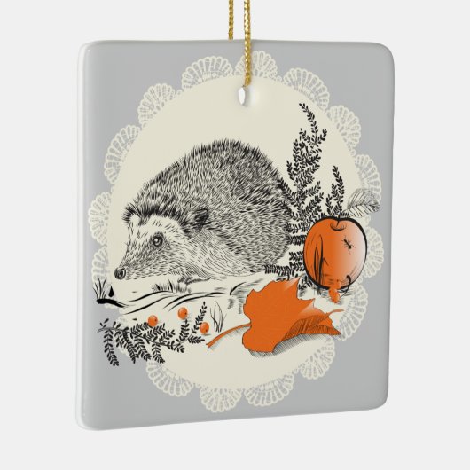 Egel Keramisch Ornament (Rechts)