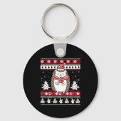 Egel kerst sleutelhanger (Voorkant)