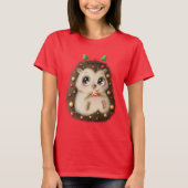 Egel kerst t-shirt (Voorkant)