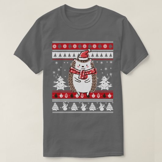 Egel kerst t-shirt (Design voorkant)
