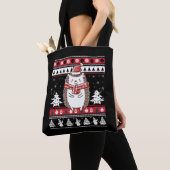 Egel kerst tote bag (Dichtbij)