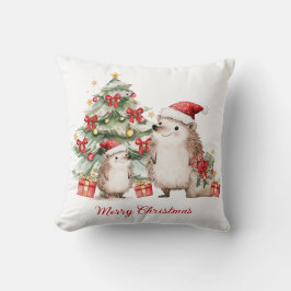 Egel Kerstboom Presenteert Kinderen Kussen