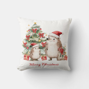 Egel Kerstboom Presenteert Kinderen Kussen