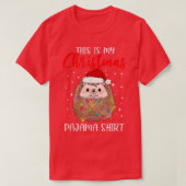 Egel kerstman Dit is mijn kerstman T-shirt (Design voorkant)