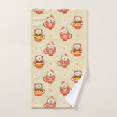 Egel-kerstpatroon Bad Handdoek (Handdoek)