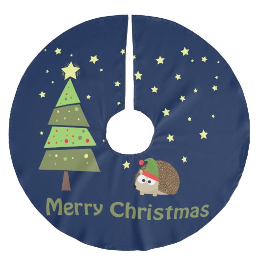 Egel kerstscène kerstboom rok (Voorkant)