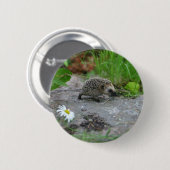 Egel-knop - aanpasbaar ronde button 5,7 cm (Voorkant /achterkant)