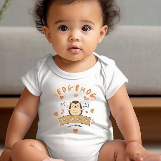 Egel Knuffels – Mooie Persoonlijke Baby Body Romper
