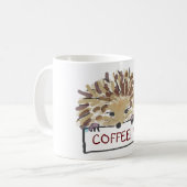 Egel koffie koffiemok (Voorkant links)