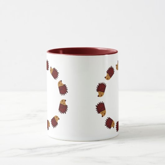 Egel kruising! mok (Midden)