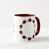 Egel kruising! mok (Voorkant rechts)