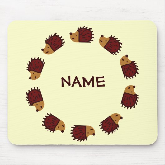 Egel kruising! muismat (Voorkant)