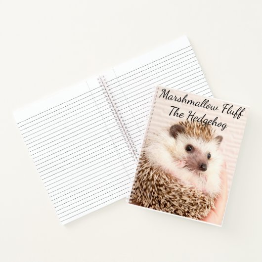 Egel-laptop Notitieboek (Binnen)