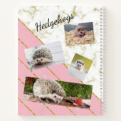 Egel-laptop Notitieboek (Achterkant)