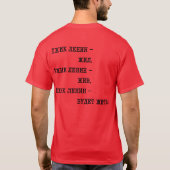 Egel Lenin! T-shirt (Achterkant)