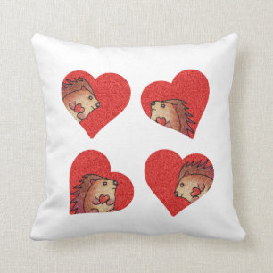 Egel-liefde! Kussen