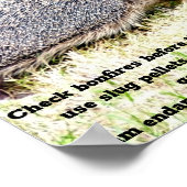 Egel Liefde Poster (Hoek)