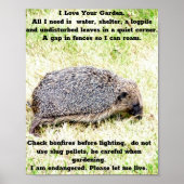 Egel Liefde Poster (Voorkant)