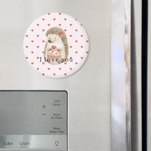 Egel Liefde Rode Harten Magneet (Insitu (Koelkast))
