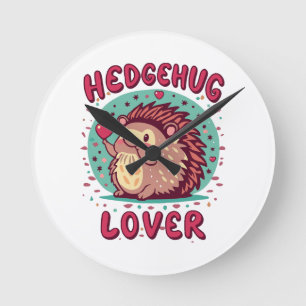Egel liefhebber ronde klok