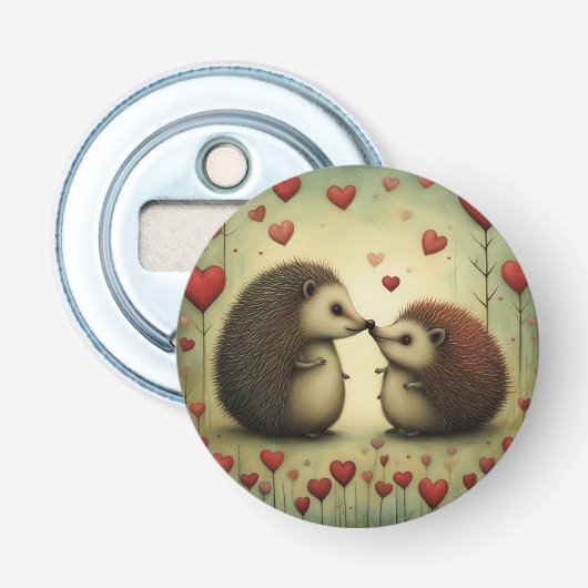 Egel Love 1 Button Flesopener (Voorkant)