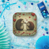 Egel Love 1 Papieren Bordje (Feest)