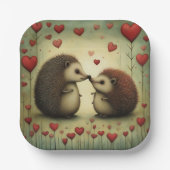 Egel Love 1 Papieren Bordje (Voorkant)