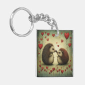 Egel Love 1 Sleutelhanger (Voorkant Links)