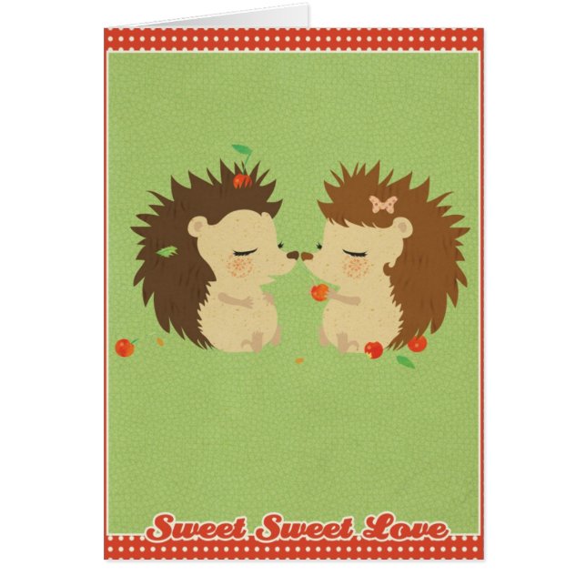Egel Love Card (Voorkant)