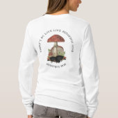 Egel Love Hedgie Magic Mushrooms T-shirt (Achterkant)