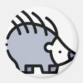 Egel Magneet (Voorkant)