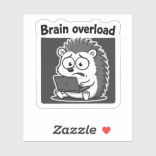 Egel Meme Cartoon Grappig Sticker