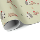 Egel met appels cadeaupapier (Rol Hoek)