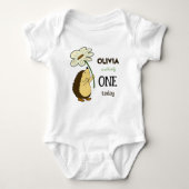 Egel met bloem romper (Voorkant)