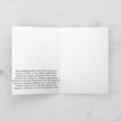 Egel met een Pearl Earring Wenskaart Kaart (Binnen)