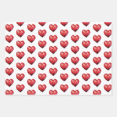 Egel met Hart Liefde Inpakpapier Vel (Voorkant 3)