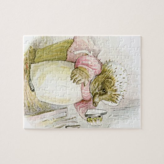 Egel met Iron Mrs Tiggy-Winkle Legpuzzel (Horizontaal)