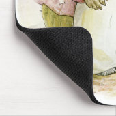 Egel met Iron Mrs Tiggy-Winkle Muismat (Hoek)