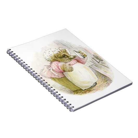 Egel met Iron Mrs Tiggy-Winkle Notitieboek (Rechterzijde)