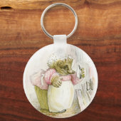 Egel met Iron Mrs Tiggy-Winkle Sleutelhanger (Voorkant)