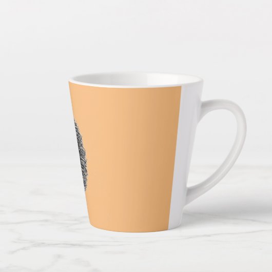 egel-mok latte mok (Rechts)