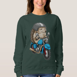 egel-motorfiets trui