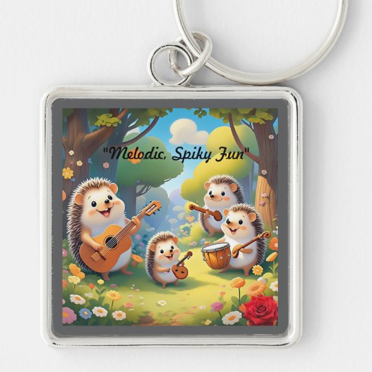 "Egel Musical Troupe" Sleutelhanger (Voorkant)