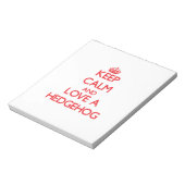 Egel Notitieblok (Linkerzijde)