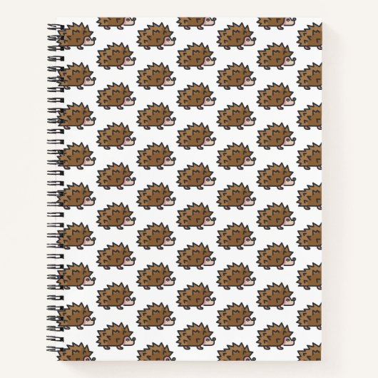 egel notitieboek (Voorkant)