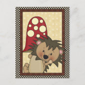 Egel om het even welk doel briefkaart (Voorkant)