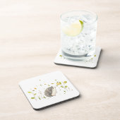 Egel onderzetter van harde kunststof (Rechterzijde)