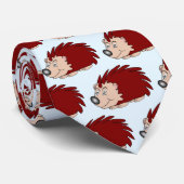 Egel ontwerp stropdas (Opgerold)