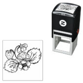 Egel op Aardbeienplant Stempel (In situ)